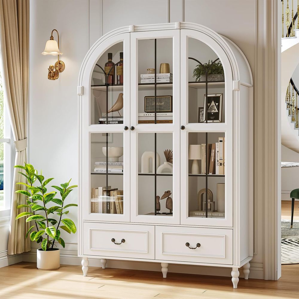 Storage - 70.8 inç Yüksekliğinde Kavisli Mutfak Kiler