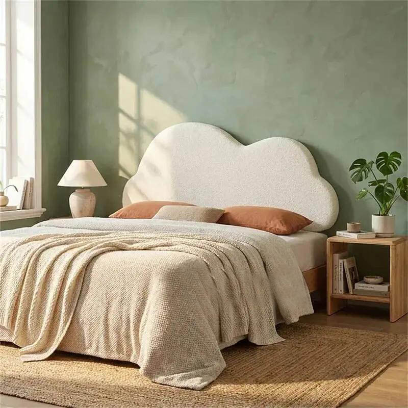 Headboard Cushion Backrest Tatami - Yaratıcı Bulut Şekli Yatak Başlığı Yumuşak