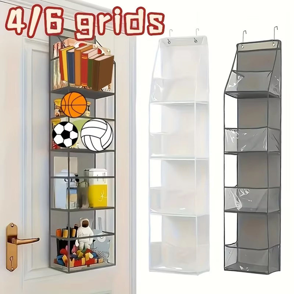 Bedroom Furniture - 4/6 Katmanlı Askılı Düzenleyici Kapı Arkası