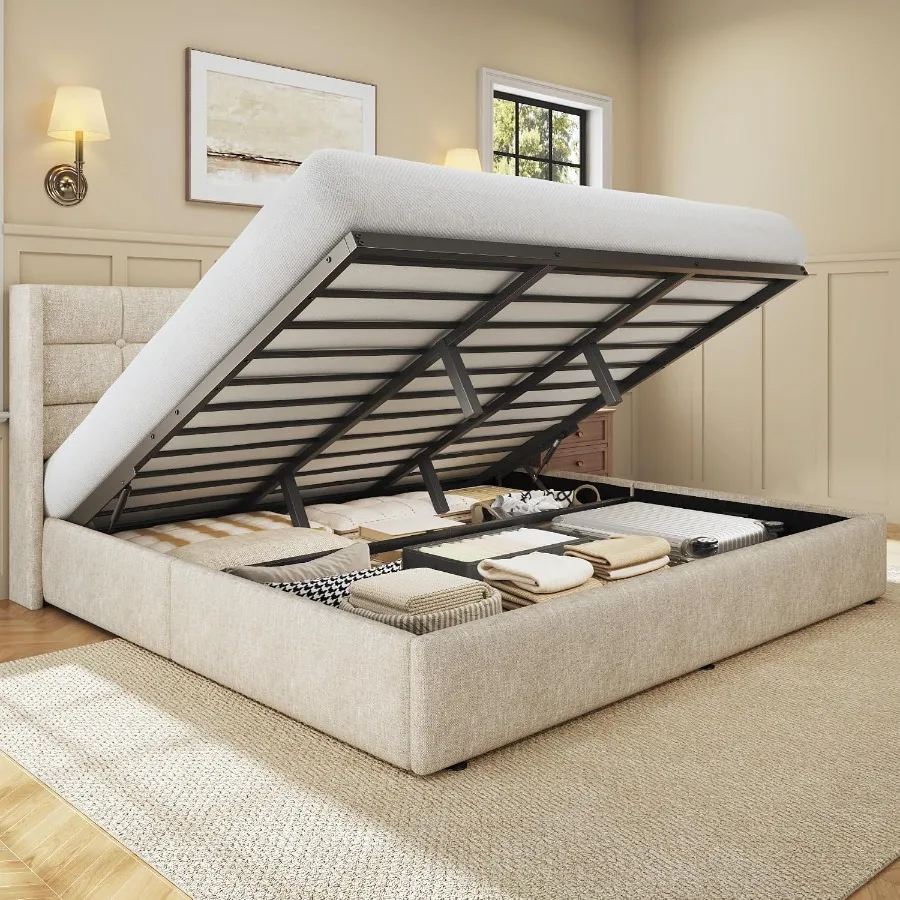 Gas Lift Storage Bed Hydraulic - Yüksek Tabanlı, Geniş Depolama Alanına Sahip