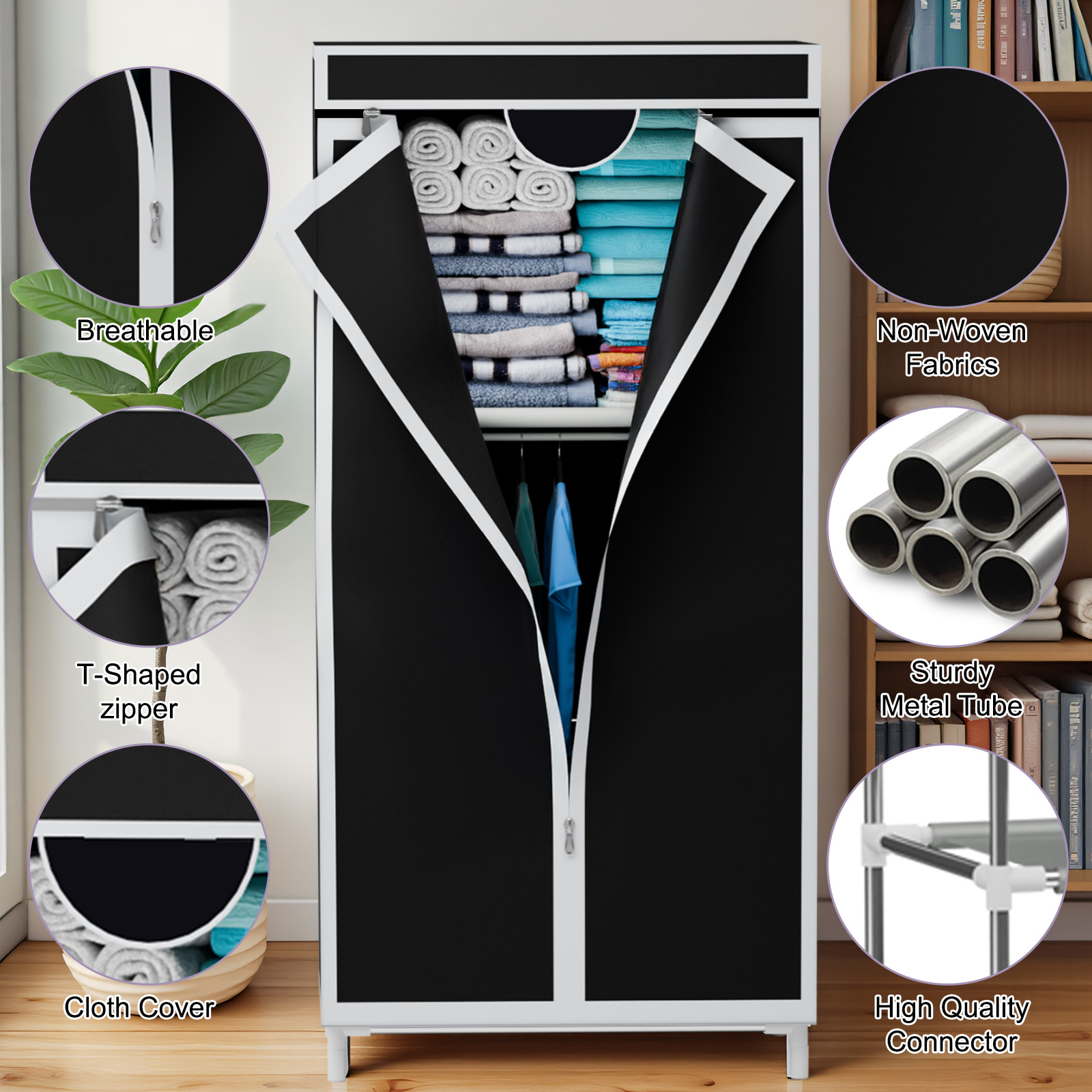 Taşınabilir Kumaş Gardırop Dol - Wardrobe Closet Portable Fabric Cover incelemesi ve fiyatı