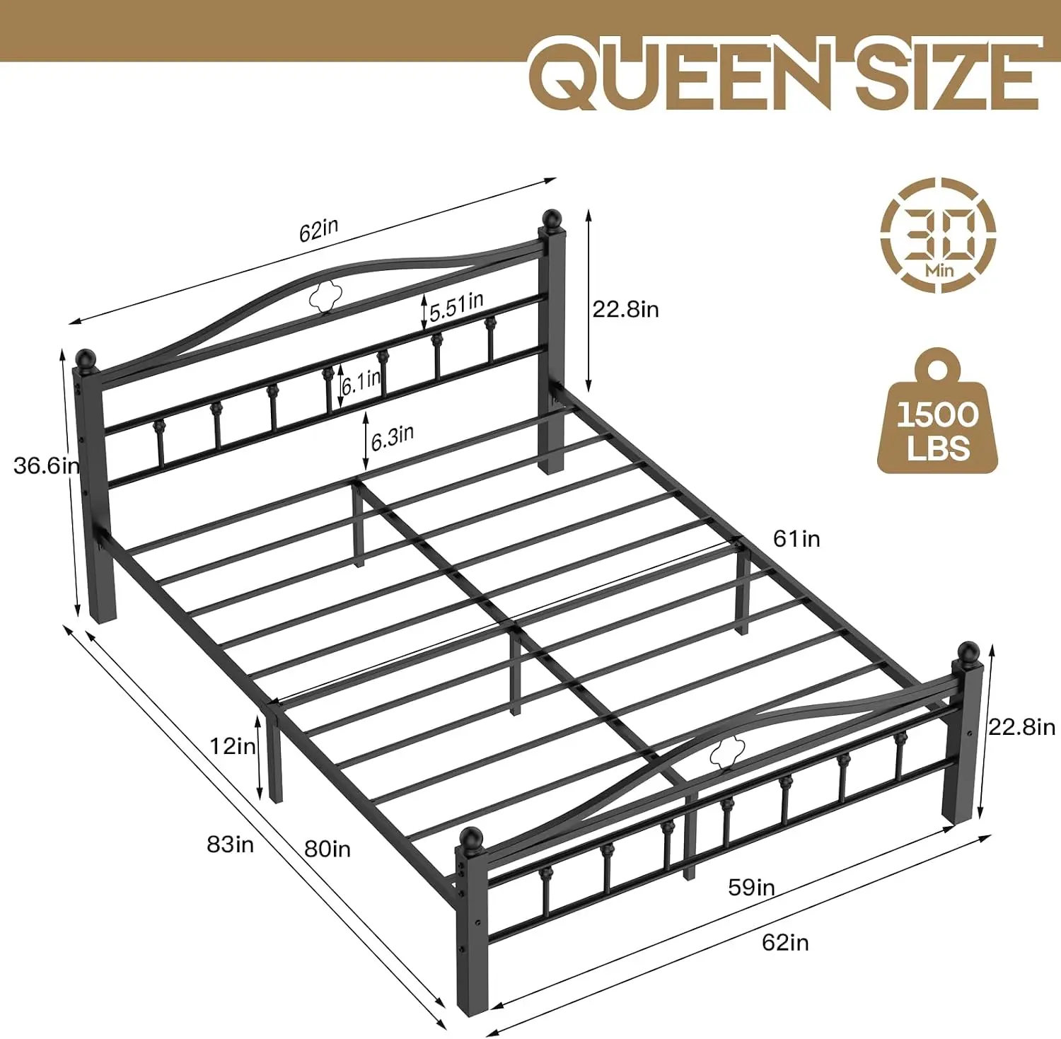 Başlıklı Queen Metal Karyola | - Canopy Bed Frame Metal Queen incelemesi ve fiyatı