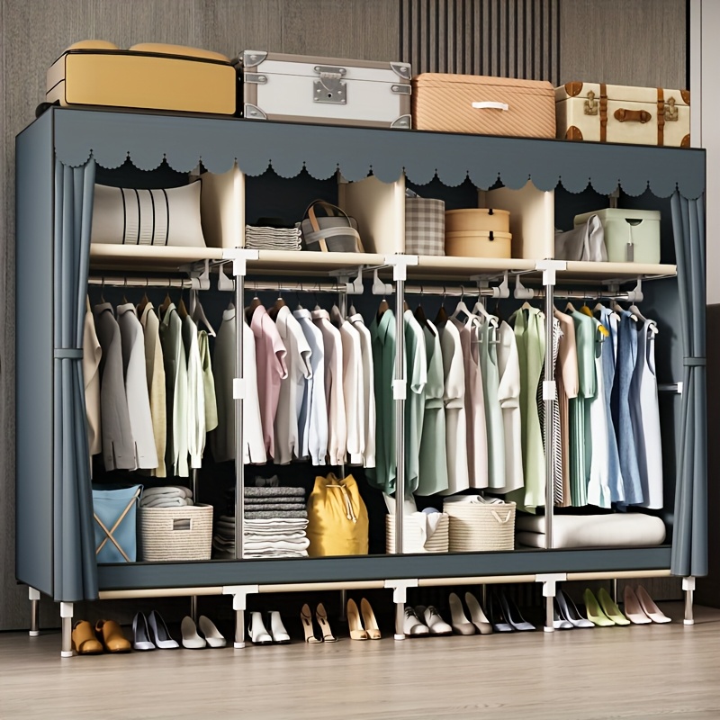 Metal Çerçeveli Portatif Dolap - Wardrobe Closet Portable Fabric Cover incelemesi ve fiyatı