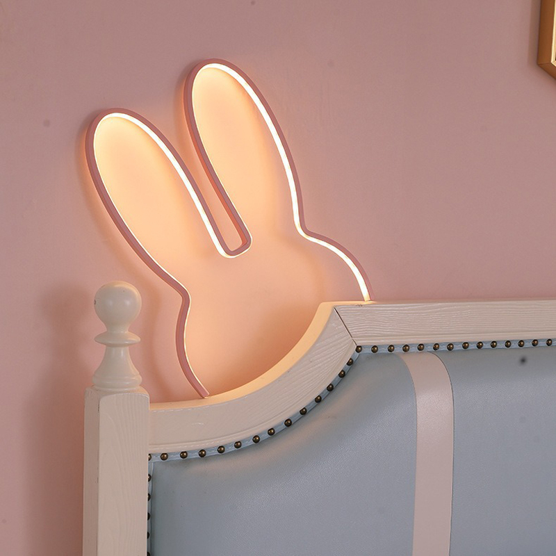 Sevimli LED Tavşan Duvar Lamba - Floating Nightstand With Led Light incelemesi ve fiyatı