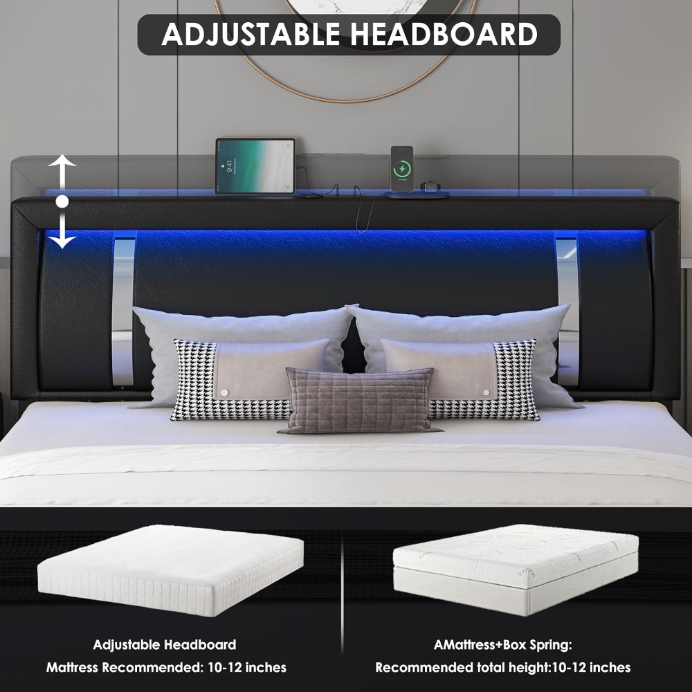 Kraliçe Boy Modern Döşemeli Su - Canopy Bed Frame Metal Queen incelemesi ve fiyatı
