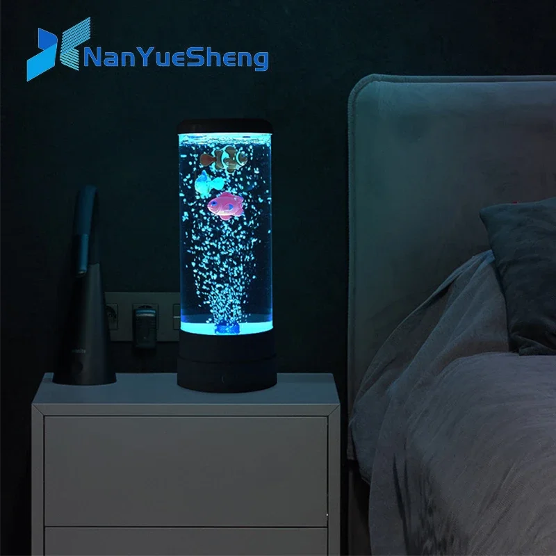 LED balık lambası ortam gece l - Floating Nightstand With Led Light incelemesi ve fiyatı