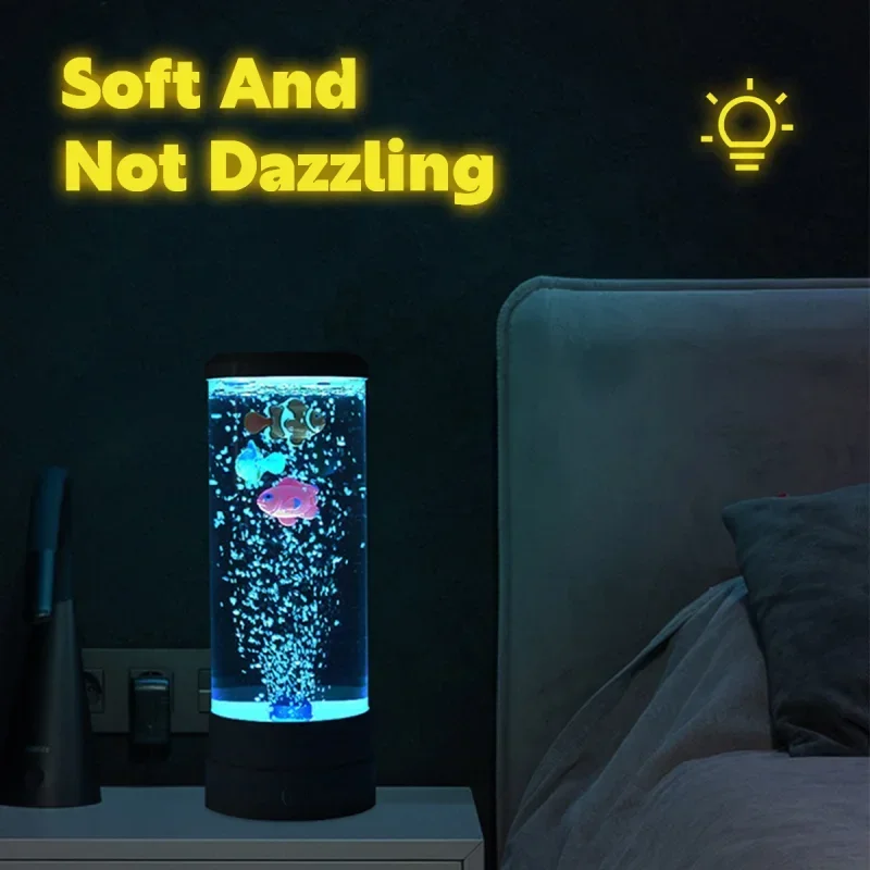 LED balık lambası ortam gece l - Floating Nightstand With Led Light incelemesi ve fiyatı